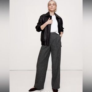 Banana Republic Italian Wool Blend Harrison Pants Size 4